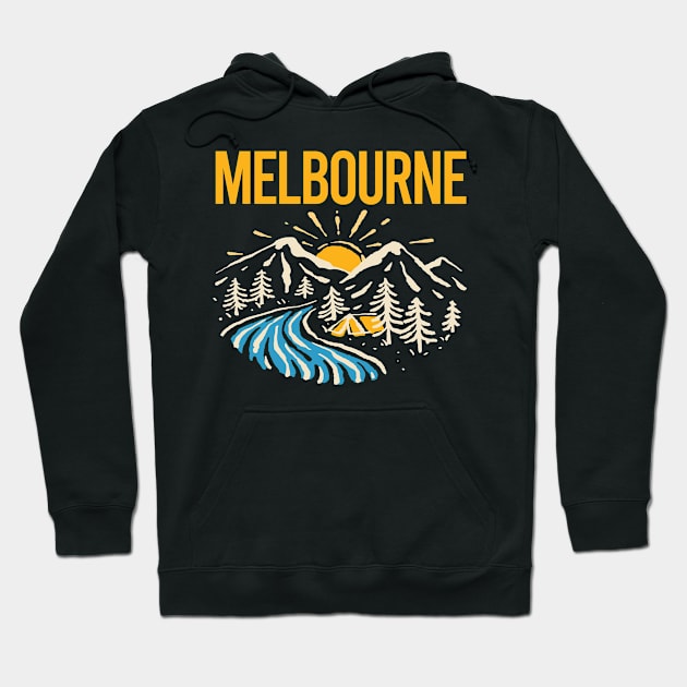 Nature Landscape Melbourne Hoodie by rosenbaumquinton52